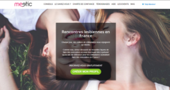 Avis Meetic Lesbienne : 1 mois d’essai sur la version Lesbienne de Meetic